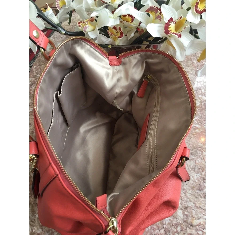 Coach Ashley Leather N/S Convertible Shoulder‎ Bag Satchel F23684 EUC! MSRP $398